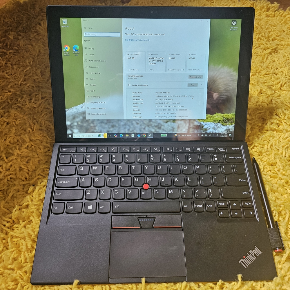 ThinkPad X1 Tablet 1st Gen with Stylus